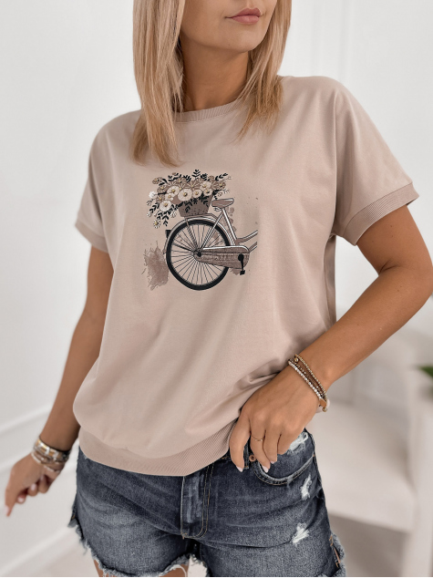 BLOUSE VUELTA BEIGE