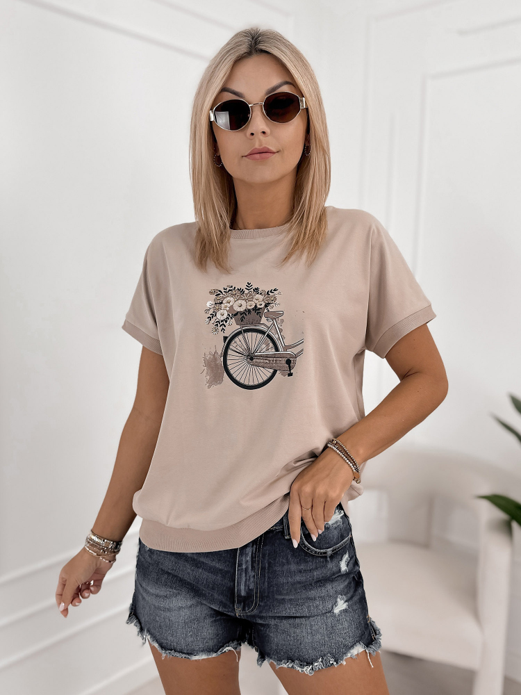 BLOUSE VUELTA BEIGE