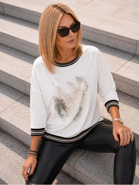 BLUZA CALLA ECRU