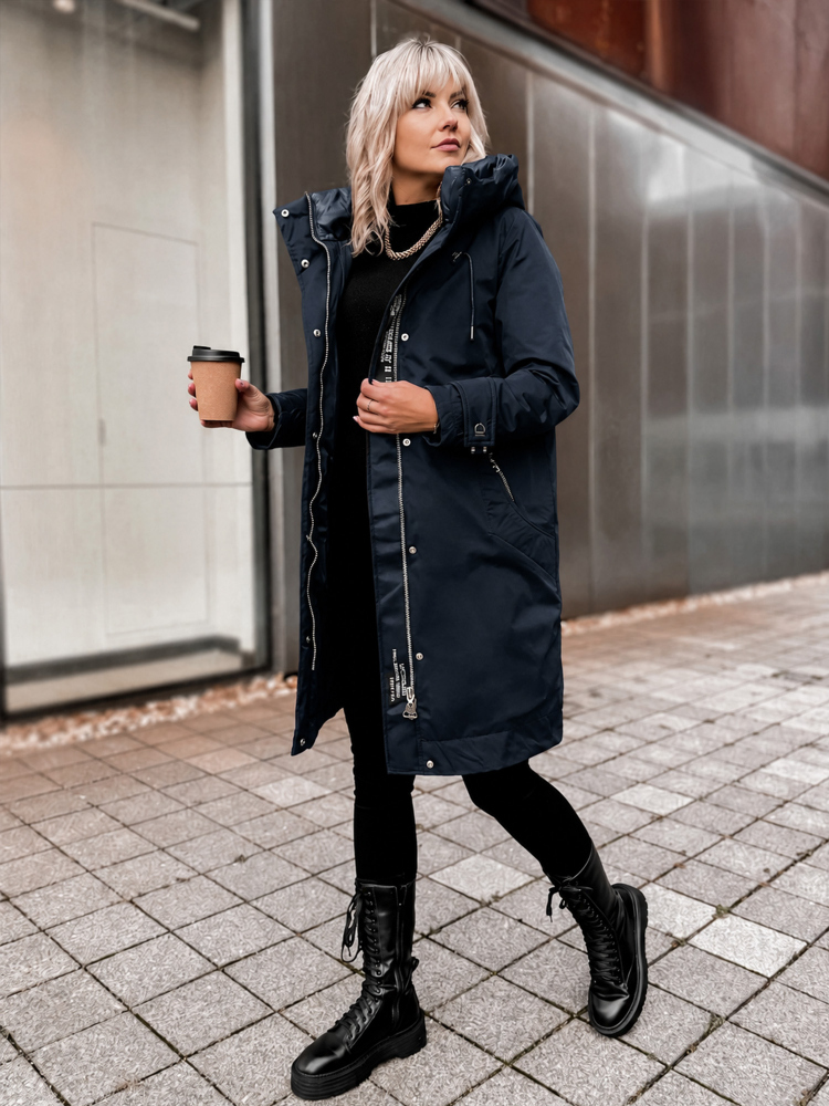 JACKE ADRANNA, DUNKELROT