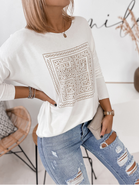 BLOUSE ELBA ÉCRU