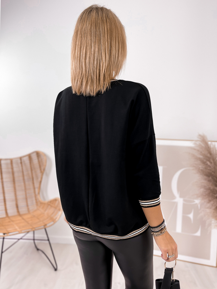 BLUSE CALLA SCHWARZ