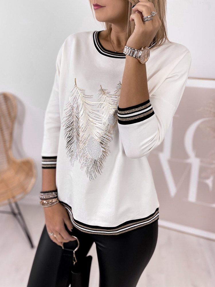 BLUSE CALLA ECRU