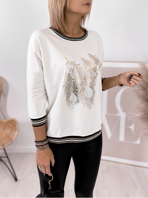 BLUSE CALLA ECRU