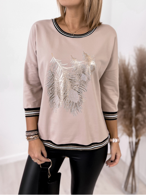 BLUZA CALLA BEJ