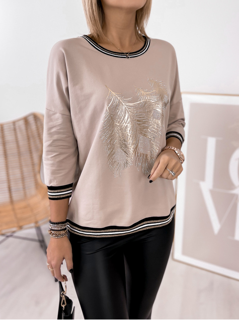 BLOUSE CALLA BEIGE