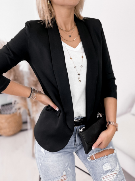 BLAZER KAPRI BLACK