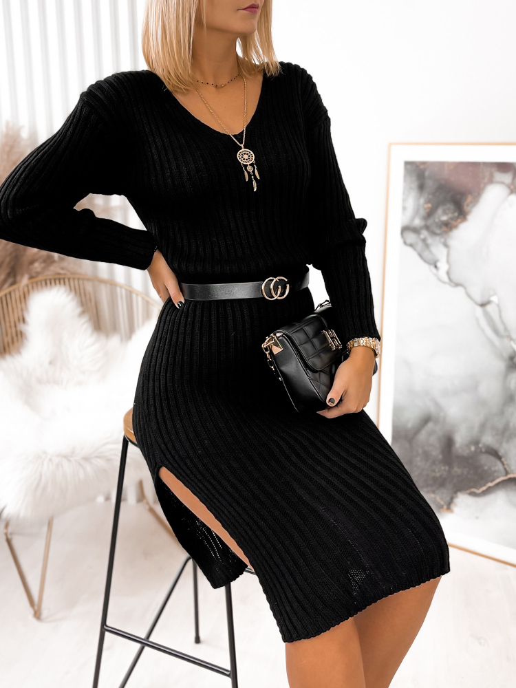DRESS TINOS BLACK