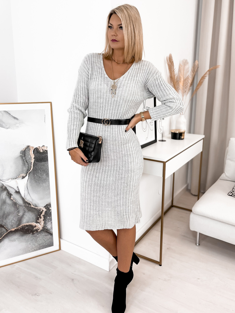 DRESS TINOS GREY