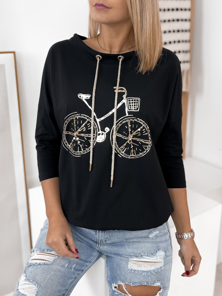 PALAIDINĖ BICYCLE JUODA