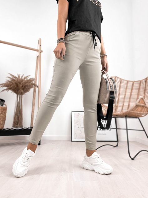 PANTALONI SALMA BEIGE