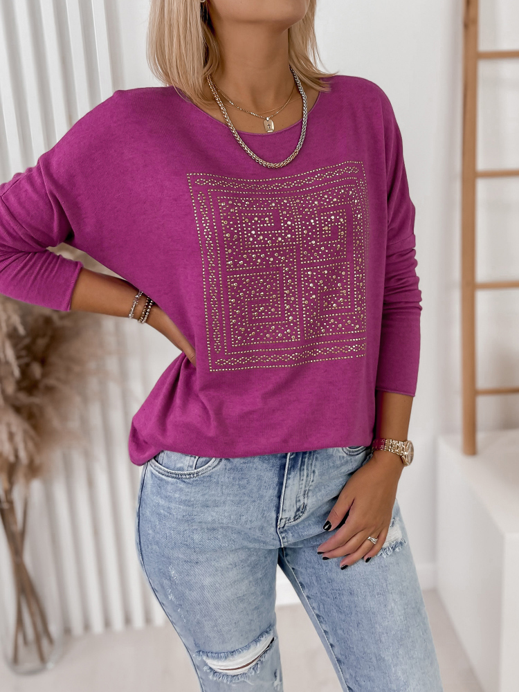 BLOUSE ELBA RASPBERRY