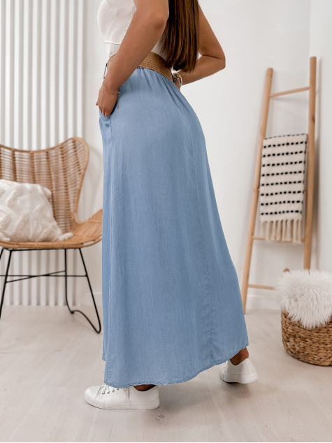 SKIRT VEJLA LIGHT BLUE