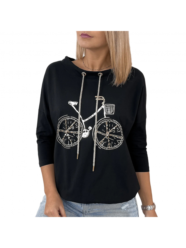 PALAIDINĖ BICYCLE JUODA