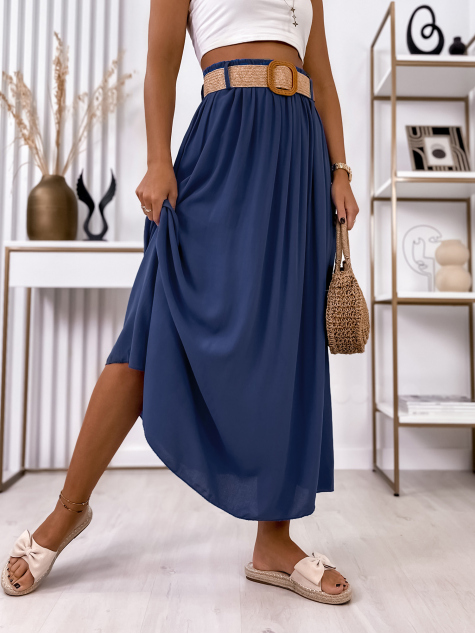 SKIRT BELLEVUE NAVY BLUE