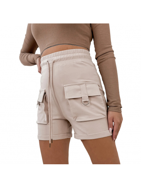 SHORT IBROS BEIGE