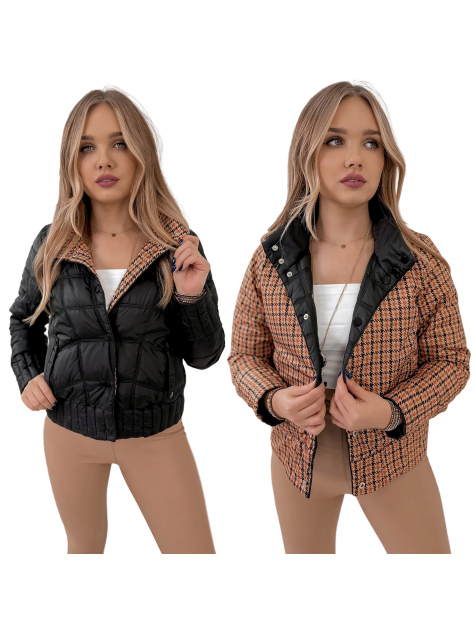 JACKET DOUBLE-SIDED COLUMB BLACK