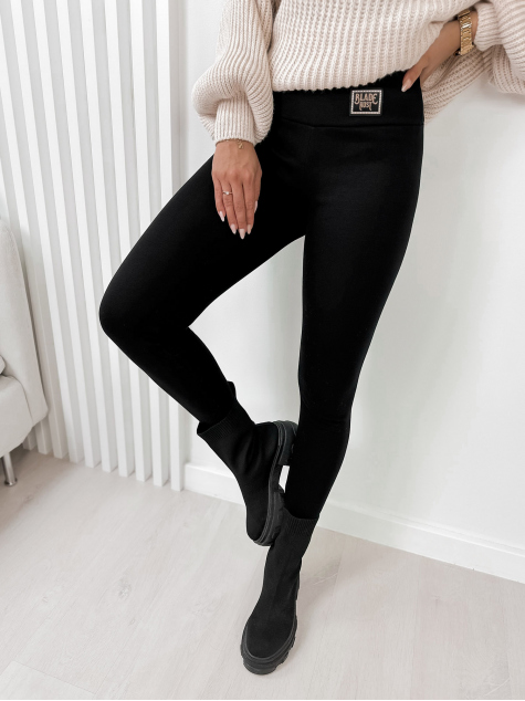LEGGINGS ISOLIERTER BERST SCHWARZ