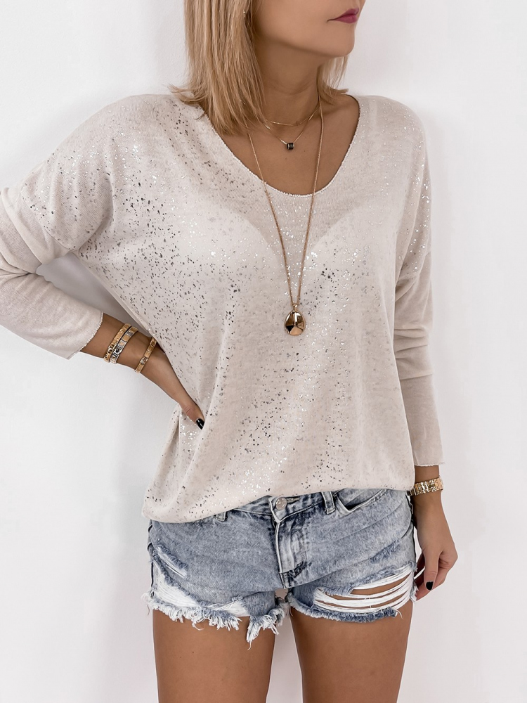 BLUSE TOSSE BEIGE