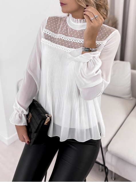 BLOUSE VALA BLANC