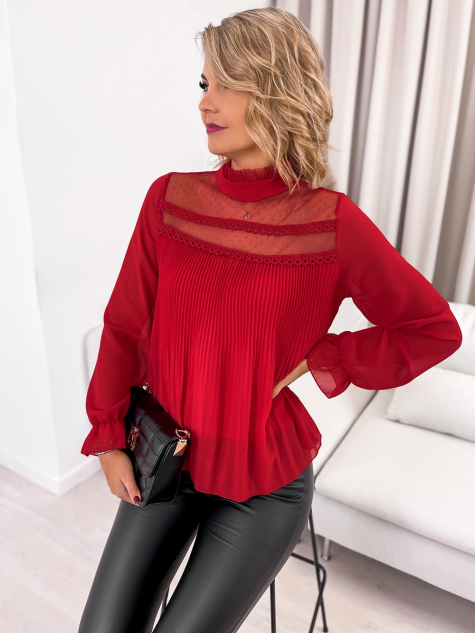 BLOUSE VALA RED