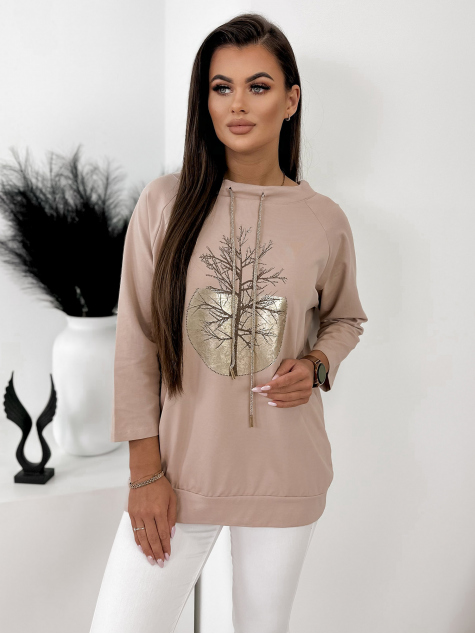 BLOUSE ZACIAN BEIGE