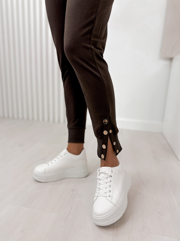 PANTS ZERIA DARK BROWN