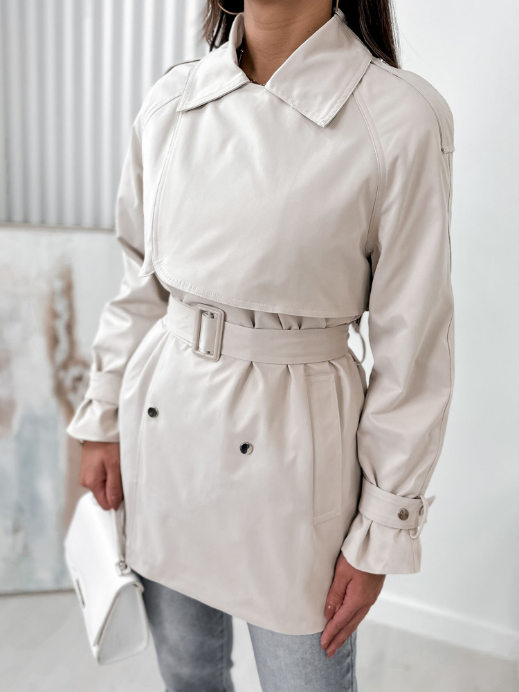 MANTEAU BINOT BEIGE
