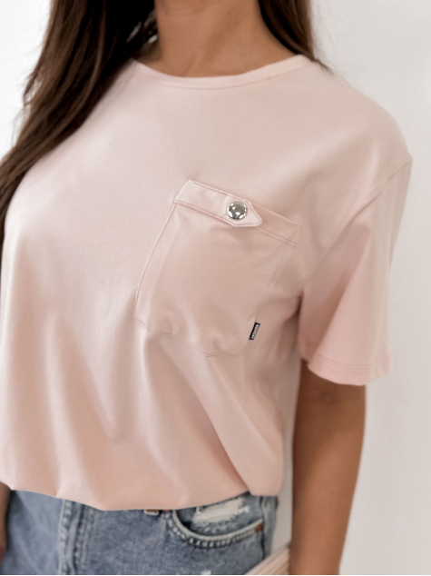 BLOUSE VICTOIRE ROSE POUDRE