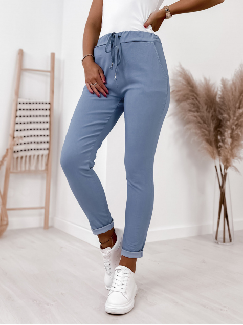 PANTALONI BOLT ALBASTRU DESCHIS