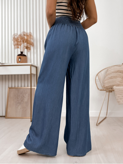 PANTALON SHIGA BLEU FONCÉ