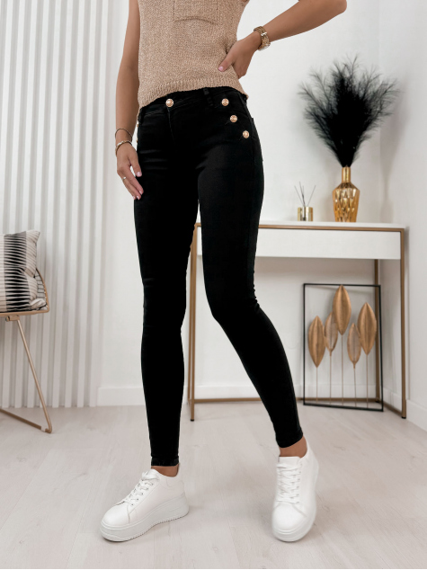 PANTALONI SCHIMB NEGRU