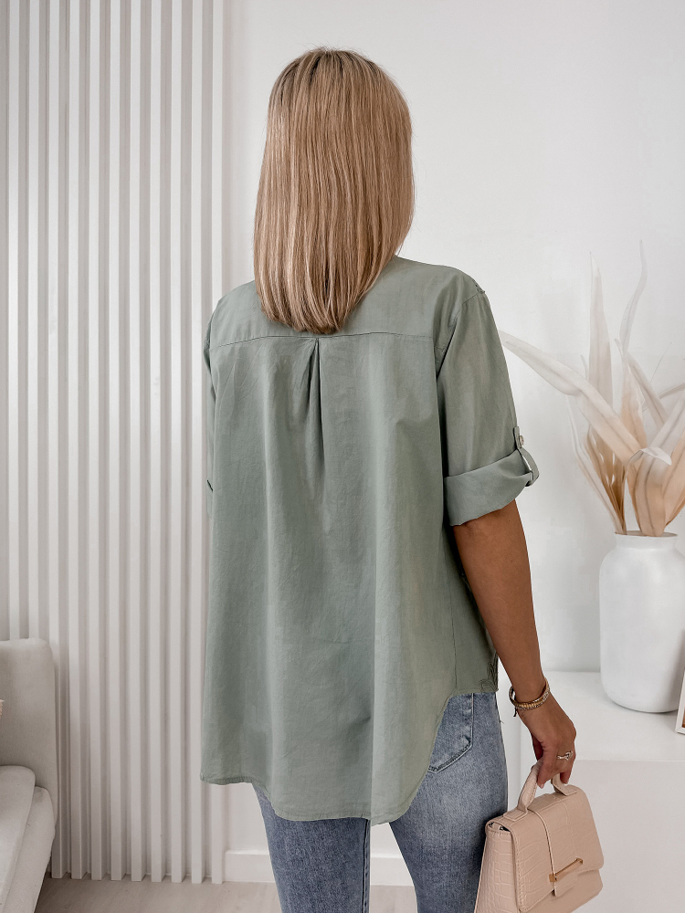 BLOUSE VERVE KAKI
