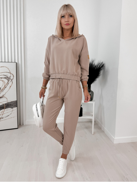 SET KLEIDER NERYS DUNKELBEIGER