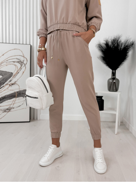 SET KLEIDER NERYS DUNKELBEIGER