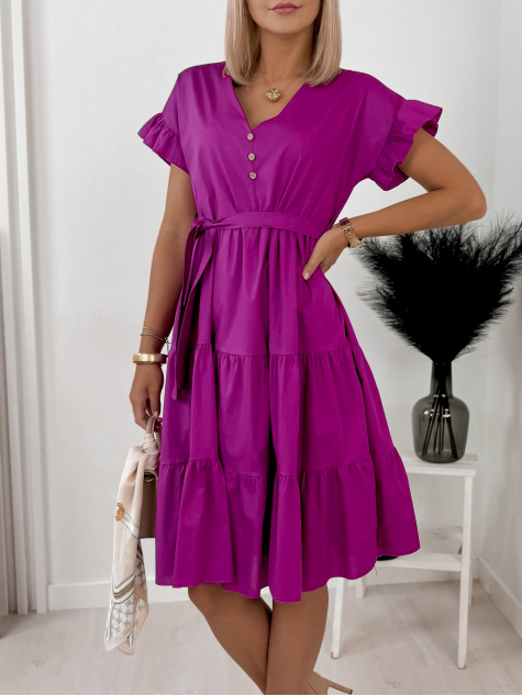 ROBE WIOLETA FUCHSIA