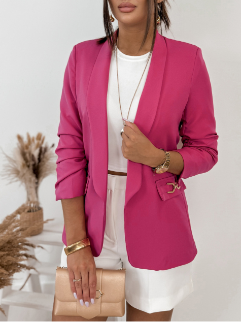 BLAZER VALENCE ROSA