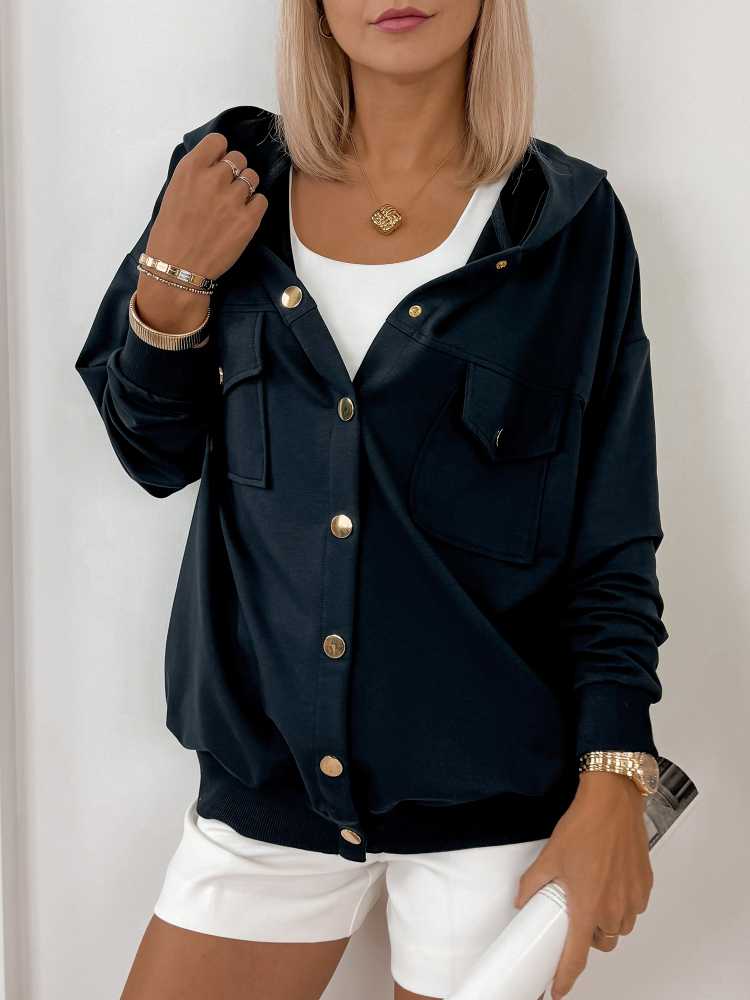 SWEATSHIRT MINAKO MARINEBLAU