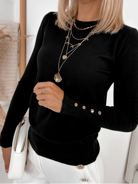 SWEATER JUNRU NOIR