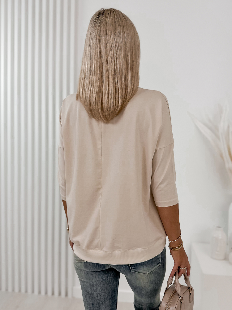 BLOUSE BLESS BEIGE