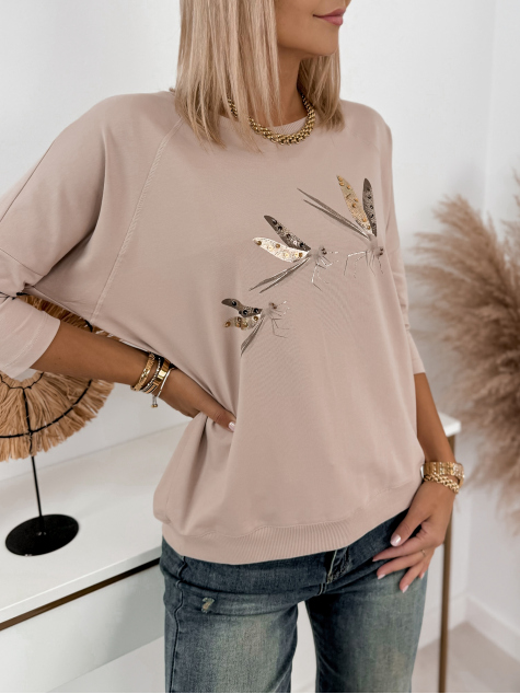 BLOUSE TUJO BEIGE