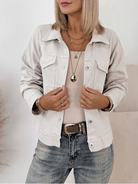 VESTE CATIA BEIGE
