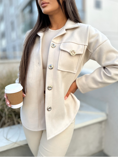 JACKET TECLA BEIGE