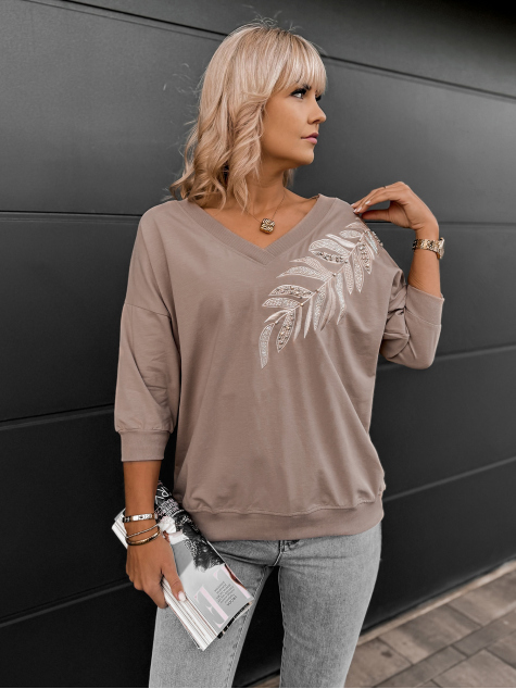 BLUSE AYLIN BEIGE