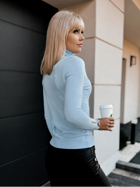 SWEATER  WALERI BLEU CIEL