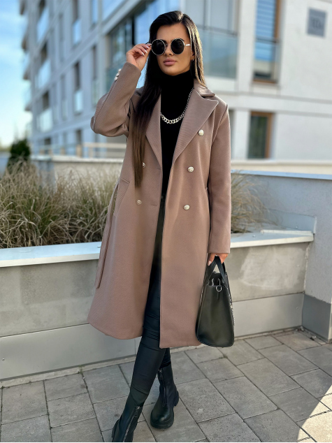 COAT IGROSSO DARK BEIGE