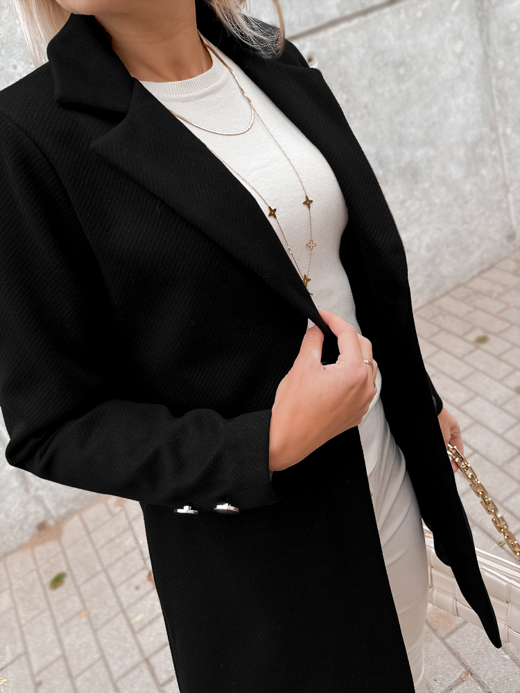 MANTEAU LOULE NOIR