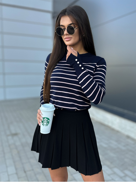 PULOVER NASTIA BLEUMARIN