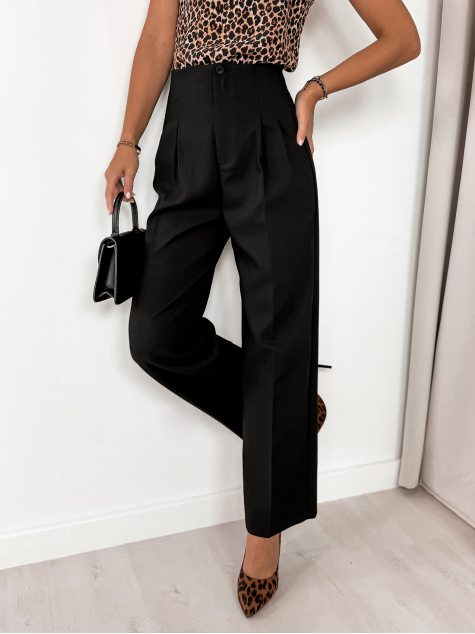 PANTALONI VELETRI NEGRU