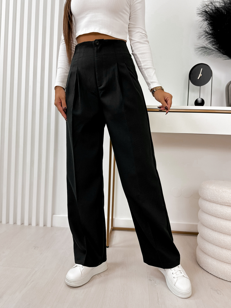 PANTALONI VELETRI NEGRU